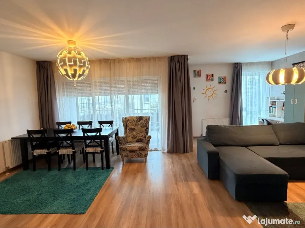 Apartament 3 camere semi-decomandat Cartierul German Residenz 