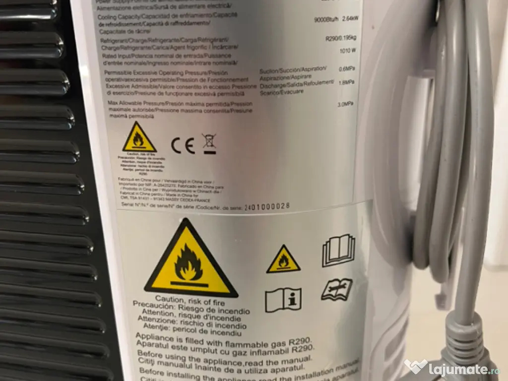 Dezumidificator / AC 9000btu 