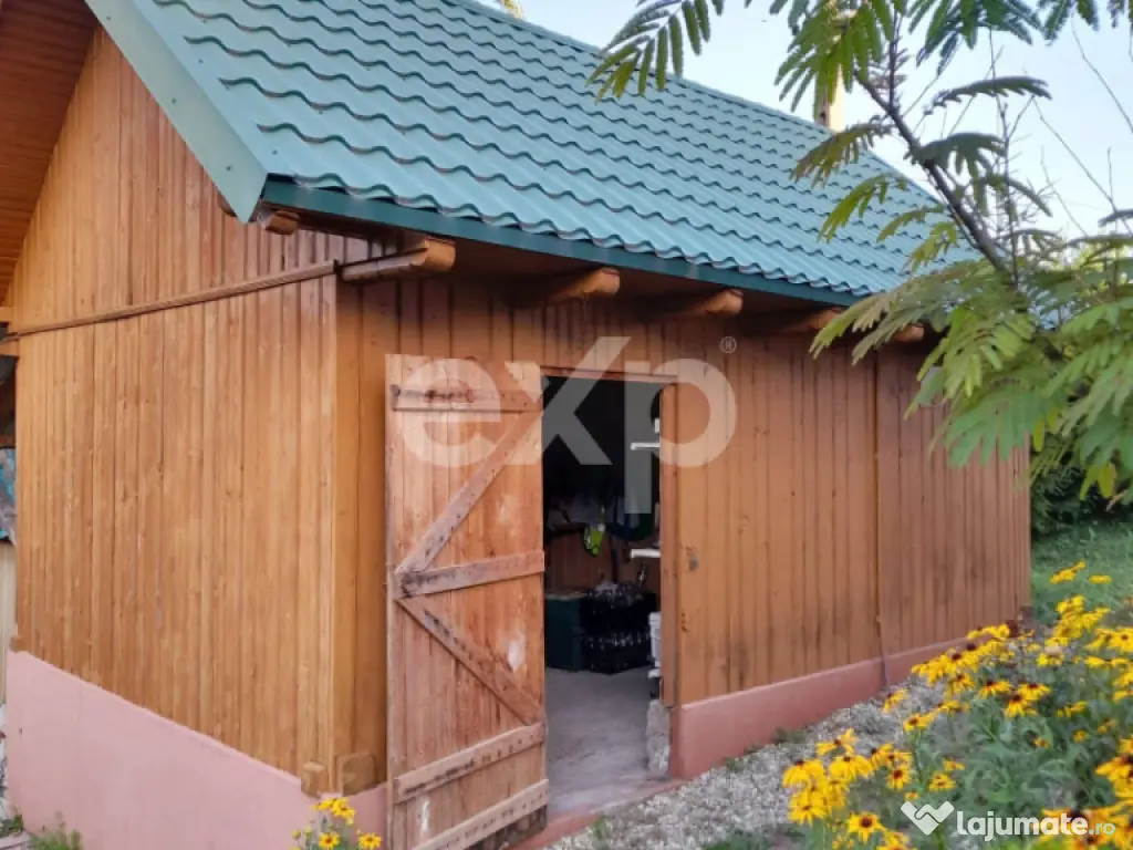 Casă la țară complet mobilată, 5.500 mp teren – Topli? 