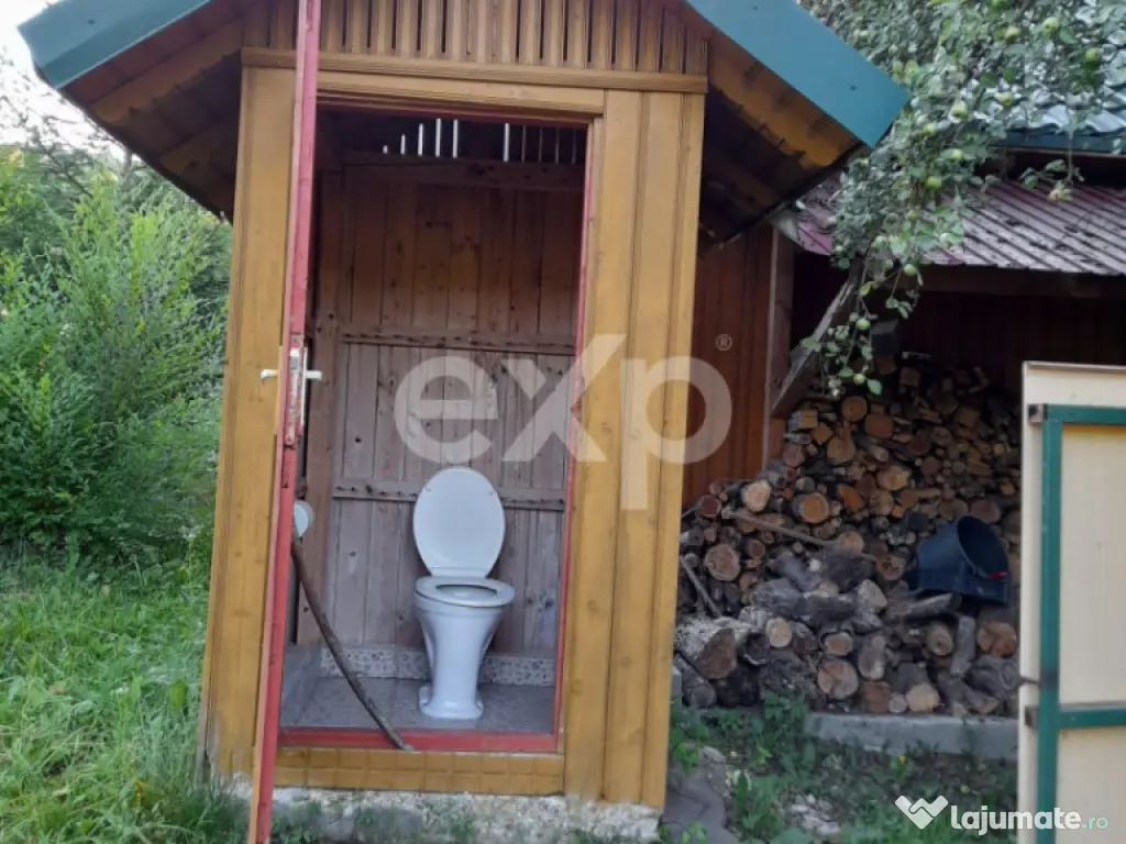 Casă la țară complet mobilată, 5.500 mp teren – Topli? 