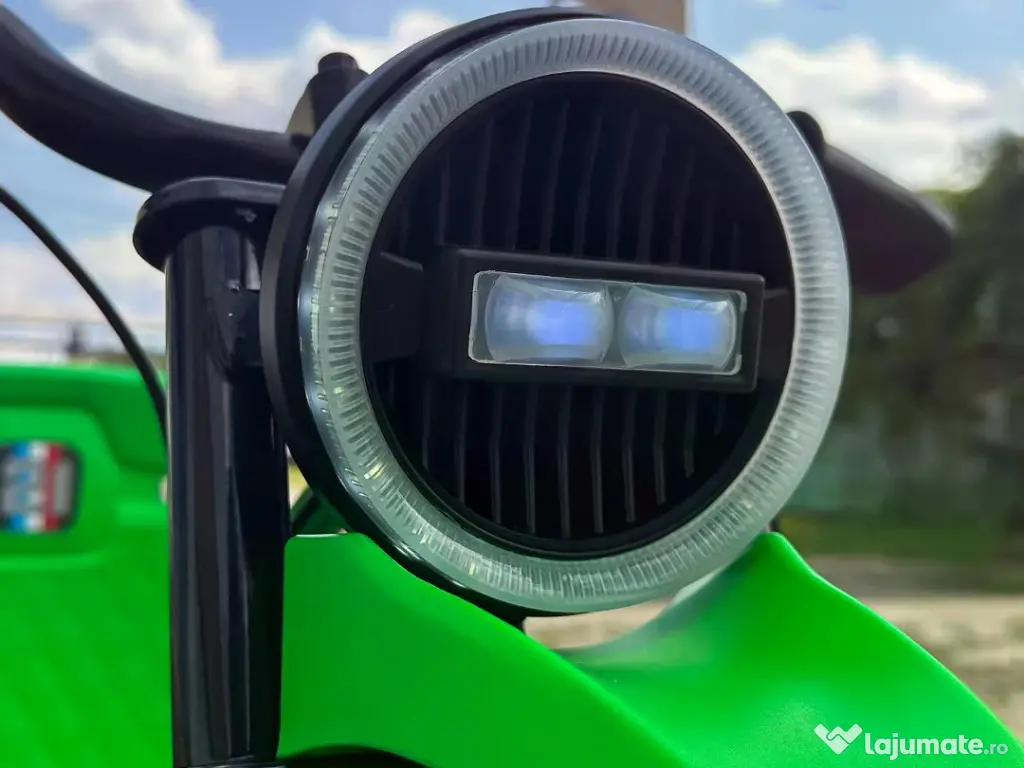 Tricicleta electrica cu functie Drift, Kinderauto BJSX2338, 2x 250W Green 