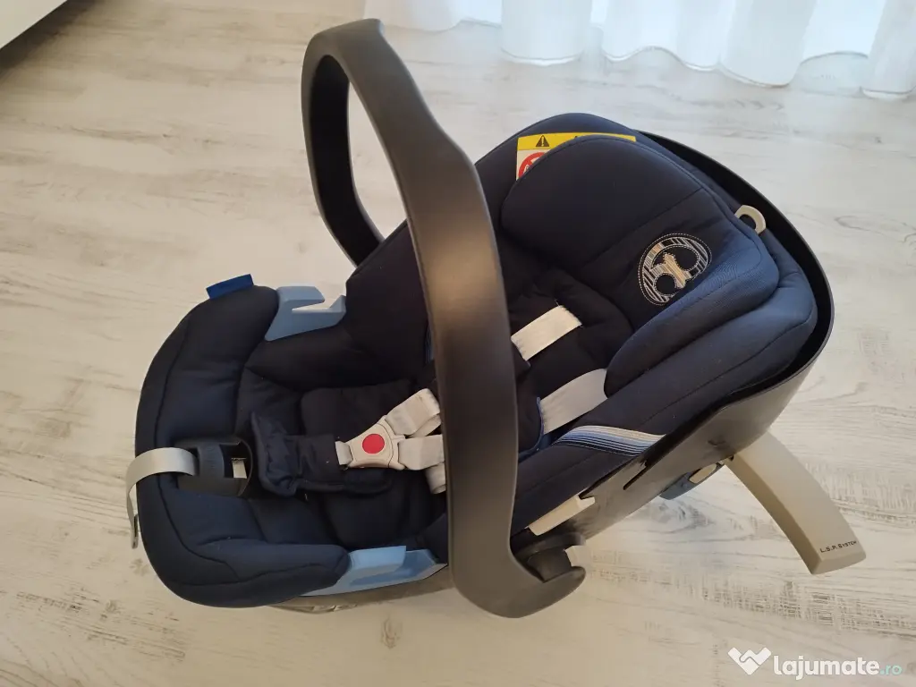 Scaun auto CYBEX Aton 5, 3 puncte, 0-13kg, bleumarin-negru 