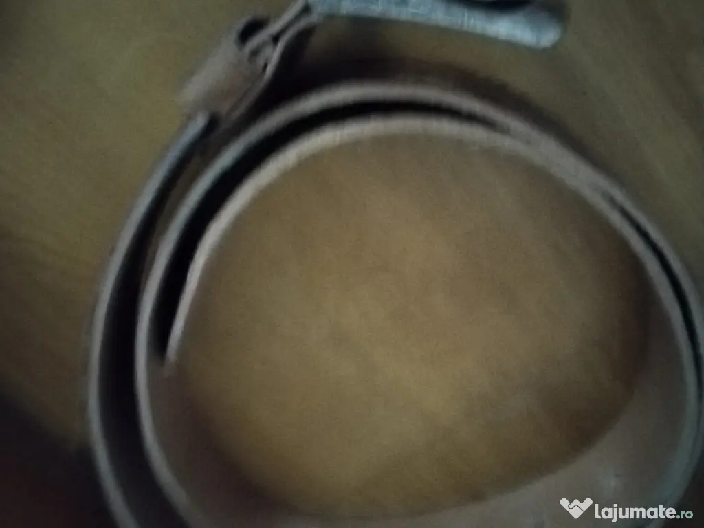 Curea piele cu catarama metalica 110 cm 