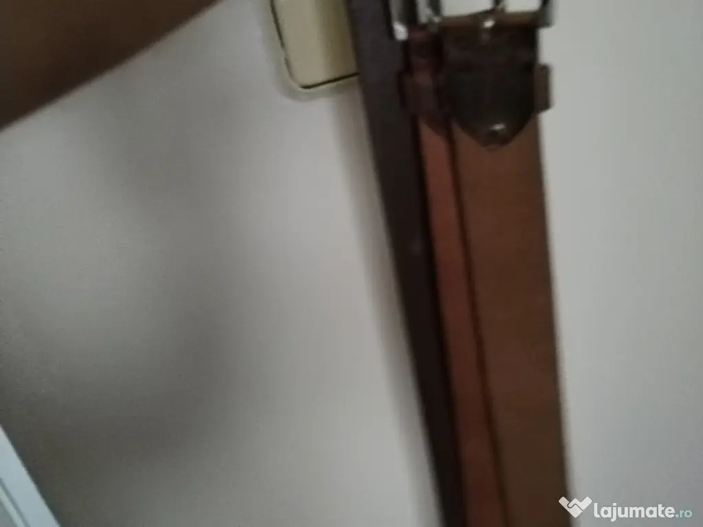 Curea piele cu catarama metalica 110 cm 