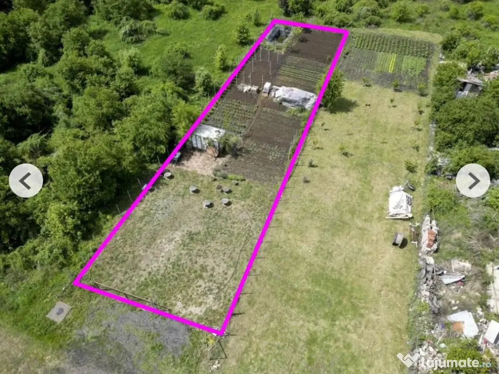 Teren 906 mp Arad, preț sub localitățile limitrofe. 