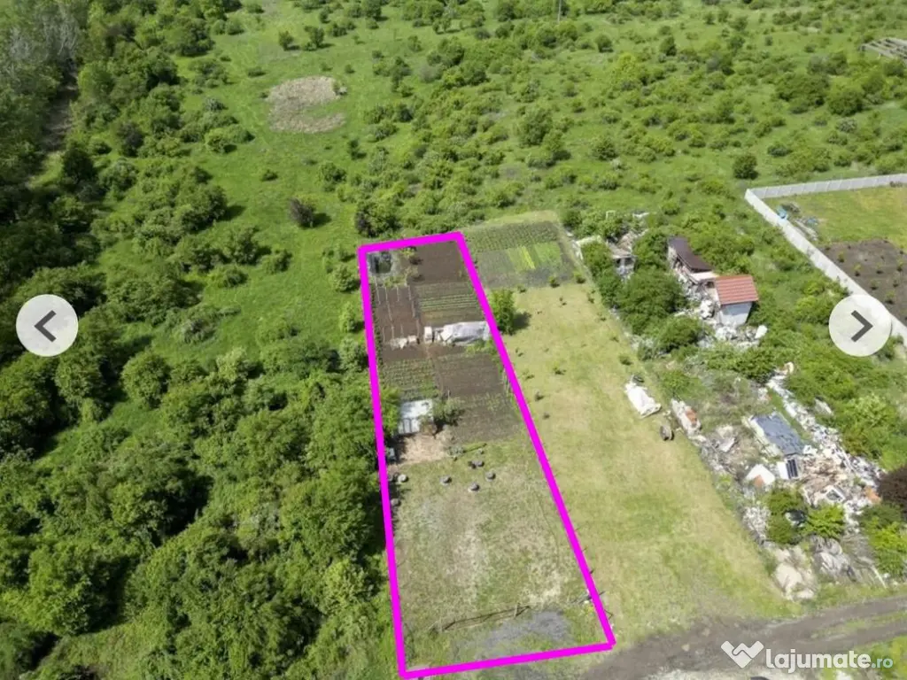 Teren 906 mp Arad, preț sub localitățile limitrofe. 