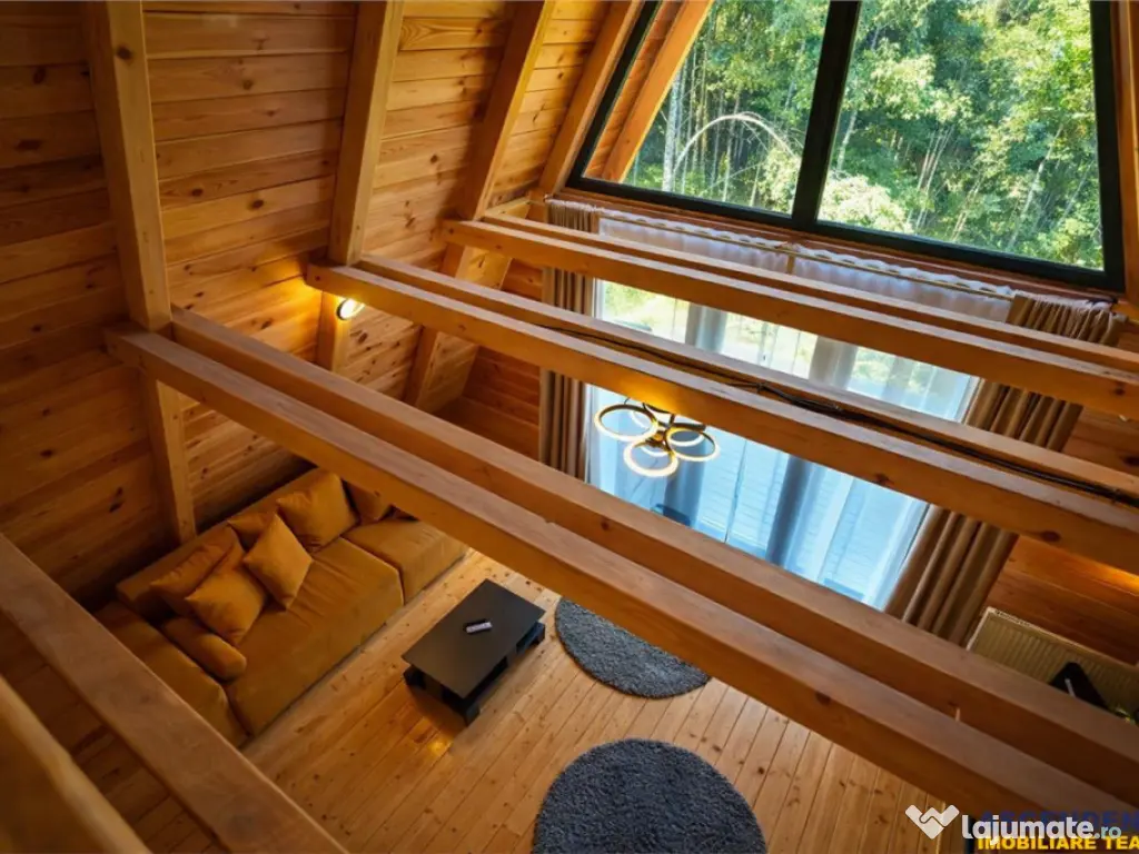 In incantare peisagistica,rafinata cabana, echipata,Moieciu, 