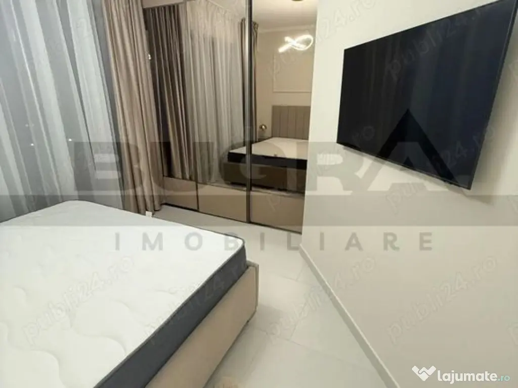Apartament de 2 camere nou, Ultrafinisat, parcare inclusa... 