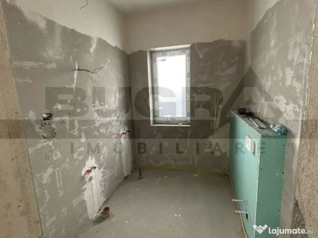 Apartament de 3 camere, 77mp + 50mp terasa, parcare, Baciu 