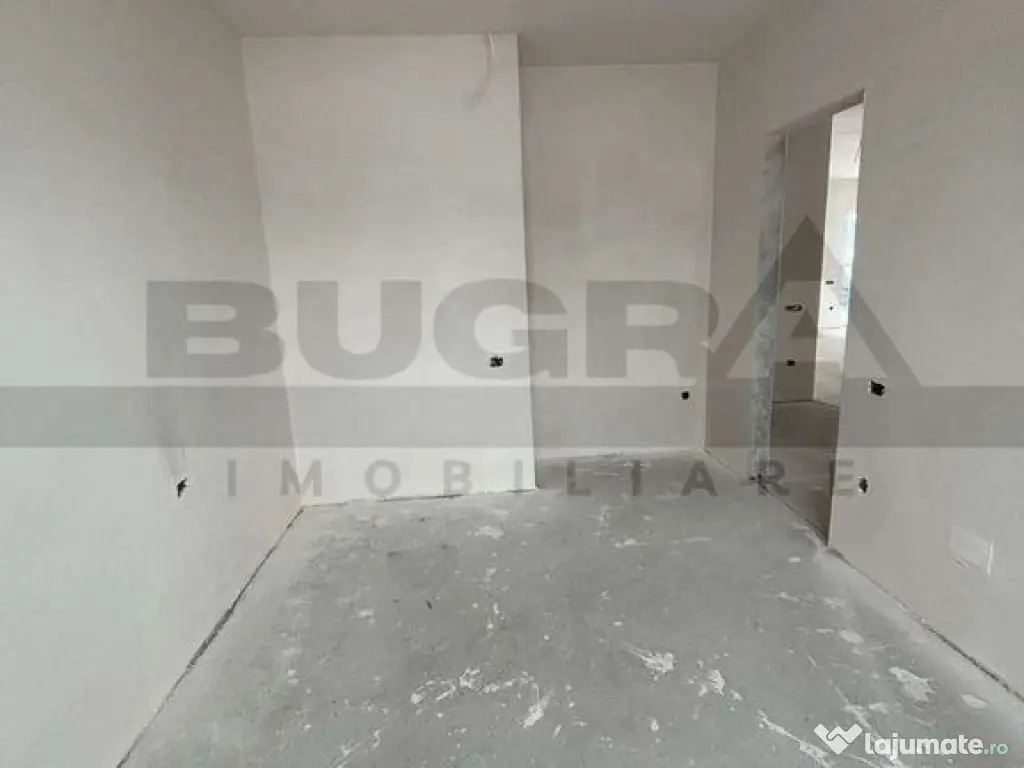 Apartament de 3 camere, 77mp + 50mp terasa, parcare, Baciu 