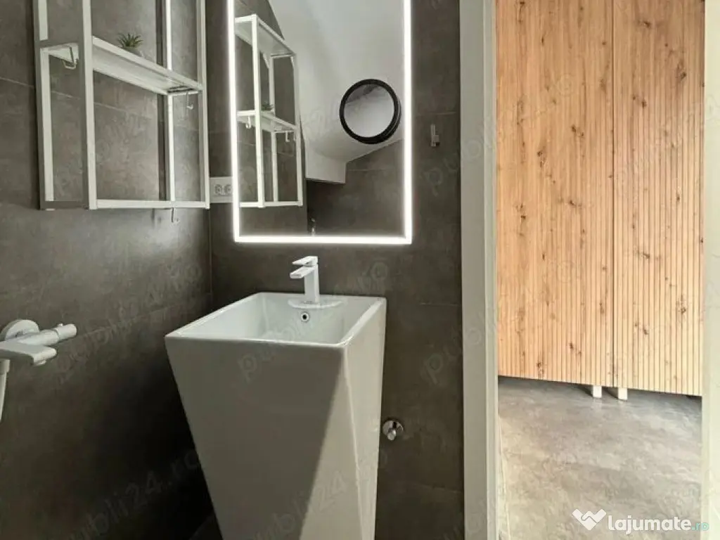 Vilă stil mediteranean mob-util ca in foto+curte+2terase... 