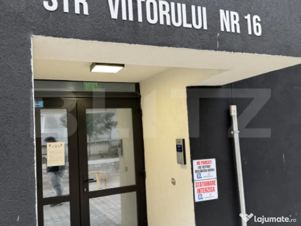 Apartament 2 camere 44 mp cu balcon, bloc nou, Luduș