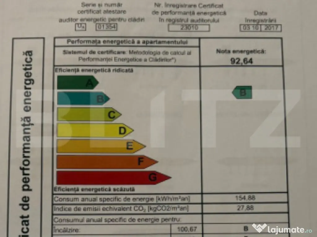 Apartament 2 Camere si Mansarda , Hlincea , 53mp 