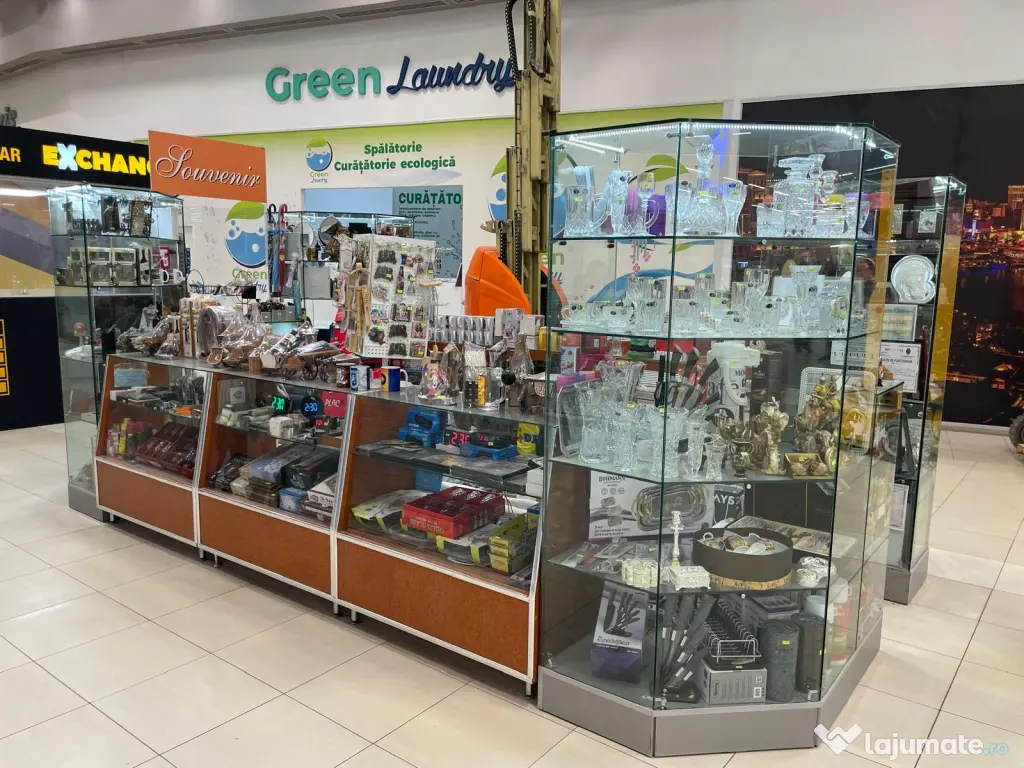 Rafturi cu sistem vitrine Insula pentru Magazin/Mall afacere 