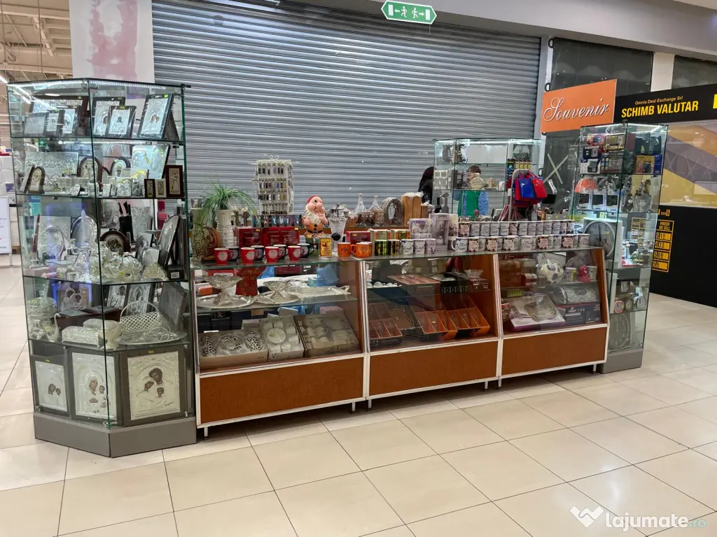 Rafturi cu sistem vitrine Insula pentru Magazin/Mall afacere 