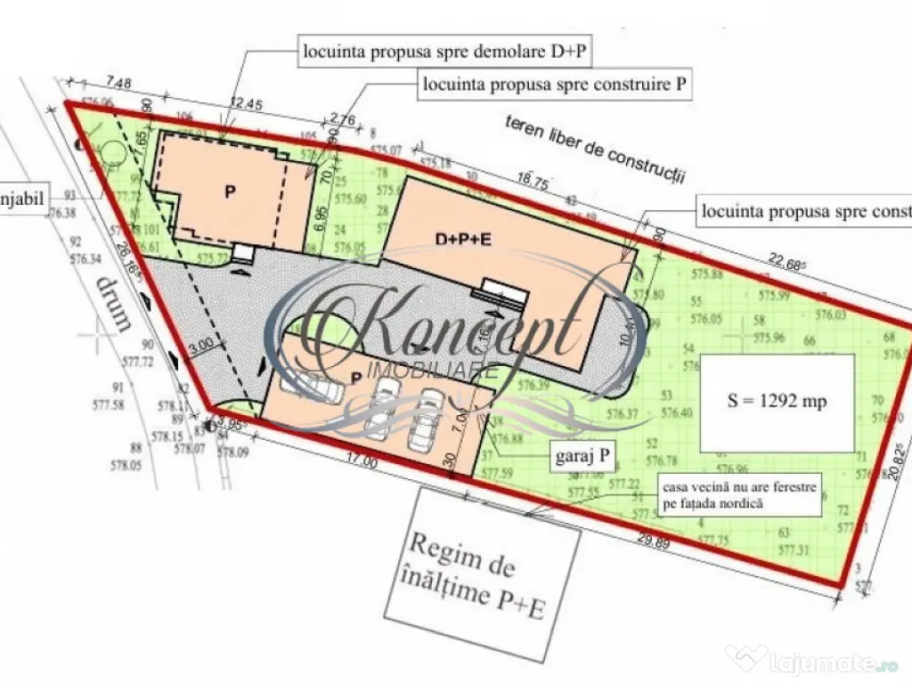 Teren pentru casa sau duplex in sat Gheorgheni 