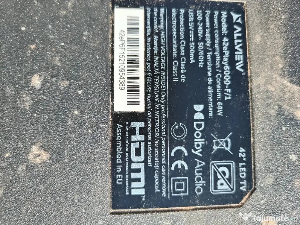 dezmembrez Allview 42eplay6000F 1 