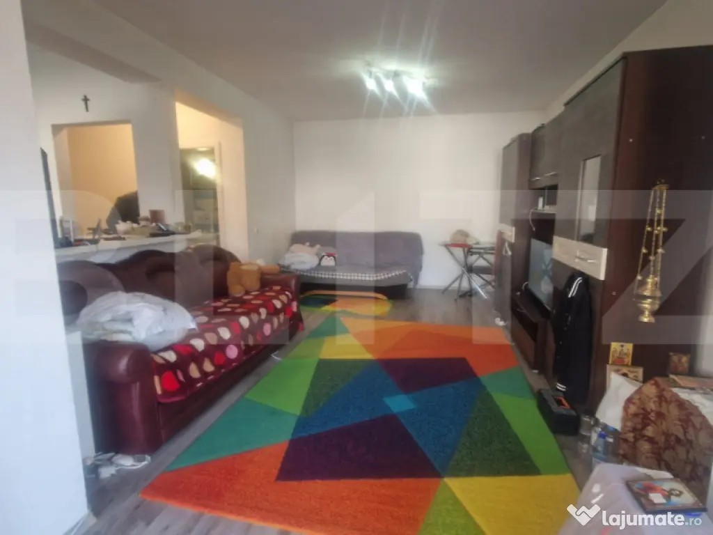 Apartament 2 camere cu gradina proprie mobilat utilat bloc n 