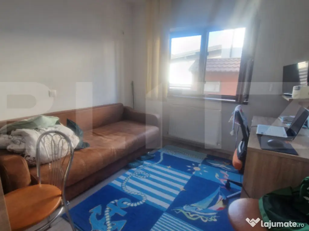 Apartament 2 camere cu gradina proprie mobilat utilat bloc n 