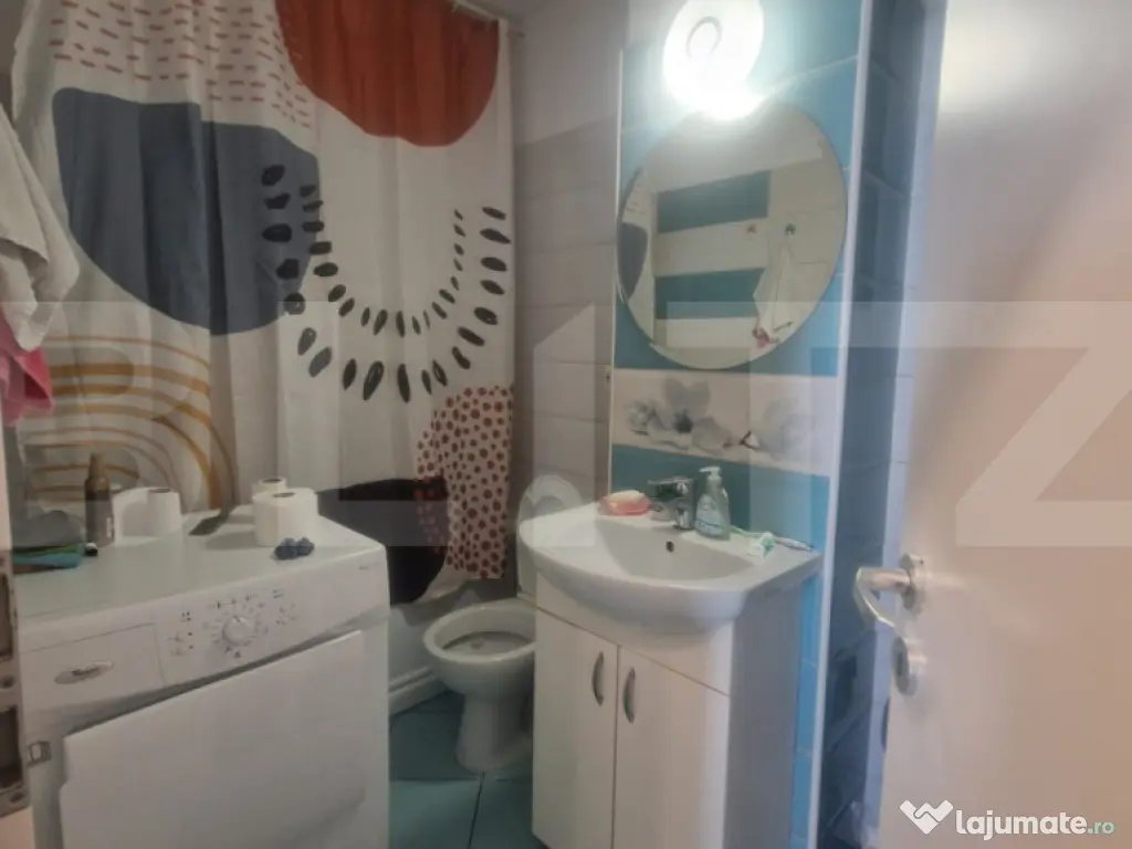 Apartament 2 camere cu gradina proprie mobilat utilat bloc n 