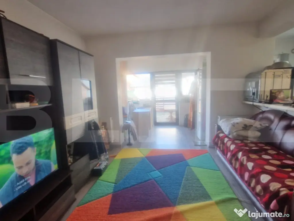 Apartament 2 camere cu gradina proprie mobilat utilat bloc n 