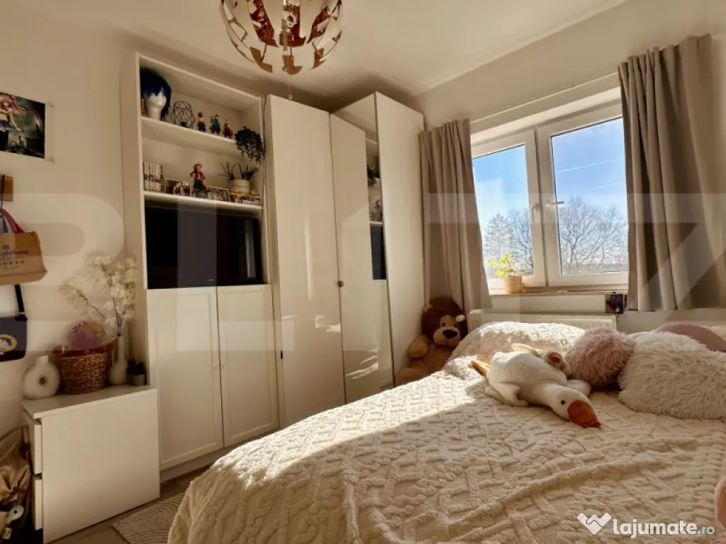 Apartament 3 camere, centrala gaz, terasa 13mp 