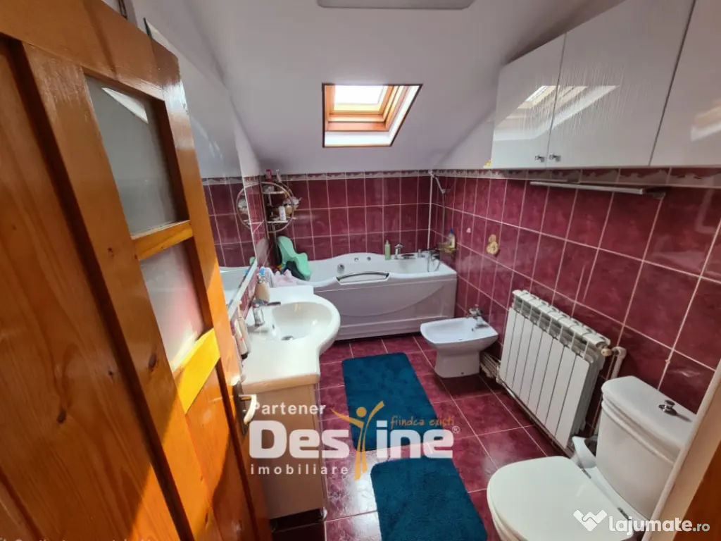 Casa individuala 96,50 mp utili, P+M - 175 mp teren - curte, 