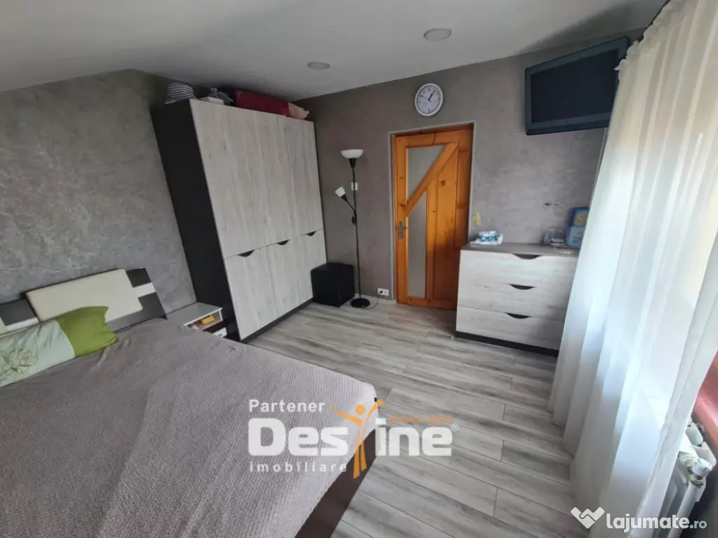 Casa individuala 96,50 mp utili, P+M - 175 mp teren - curte, 