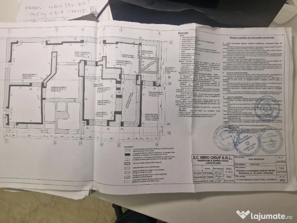 Inchiriere Duplex 5 camere ( Parter + Demisol ) in vila Piata Romana