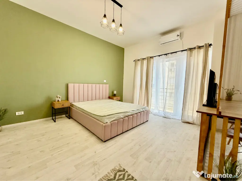 Apartament 1 cameră, mobilat nou, lângă Spitalul Județean 
