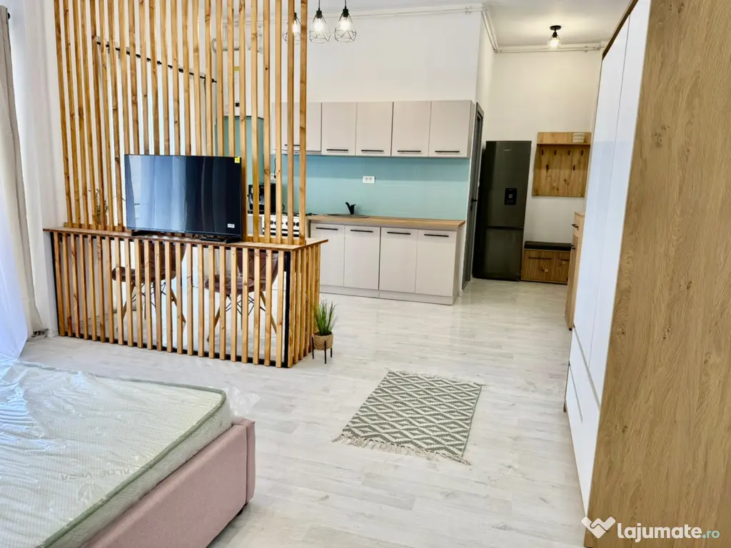 Apartament 1 cameră, mobilat nou, lângă Spitalul Județean 