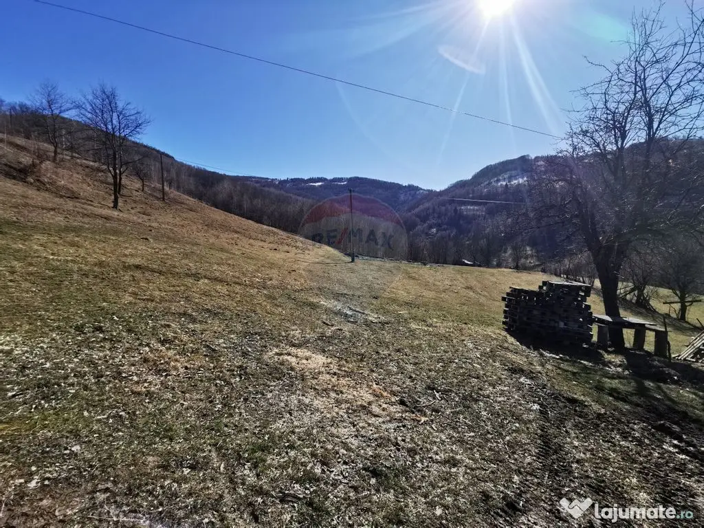 De vânzare teren intravilan 10,100 mp, cu anexă, Munteni 