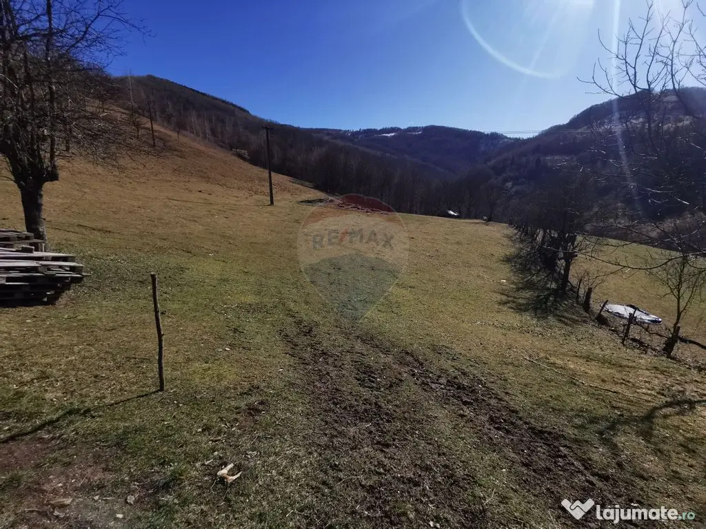 De vânzare teren intravilan 10,100 mp, cu anexă, Munteni 