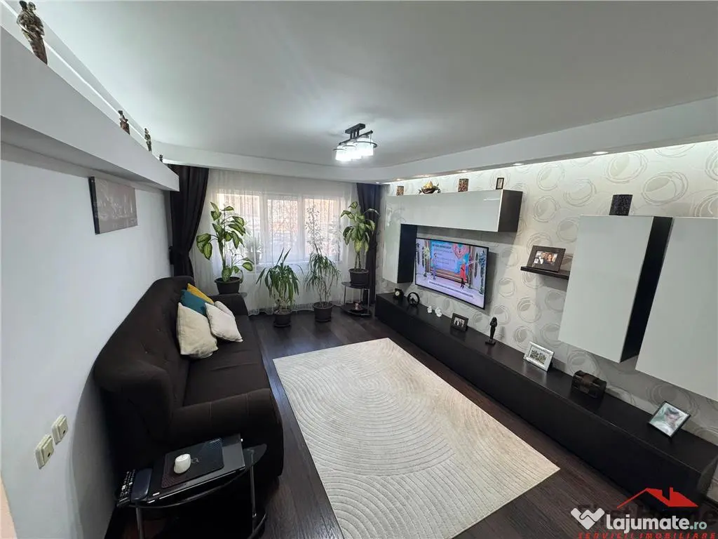 Ap 3 cam,zona 2 Stejari, 74 mp utili,et2/3,complet mobilat s 