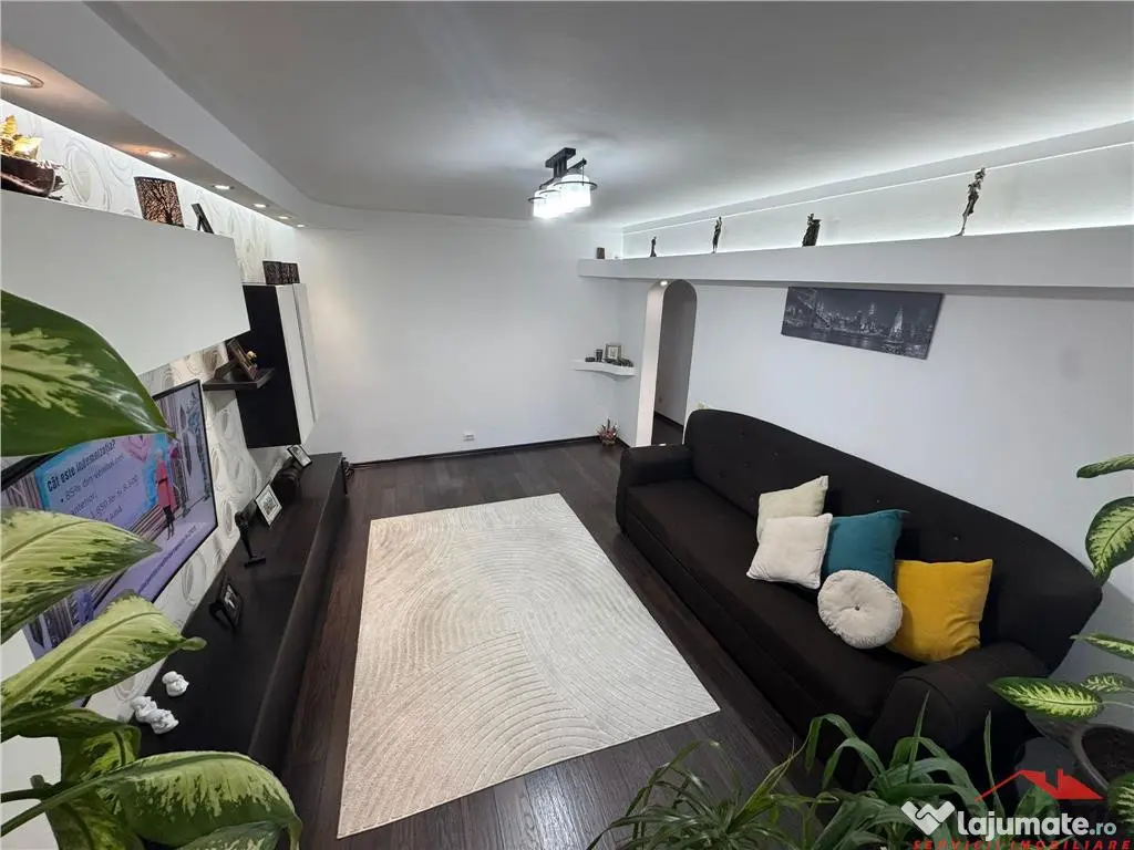 Ap 3 cam,zona 2 Stejari, 74 mp utili,et2/3,complet mobilat s 