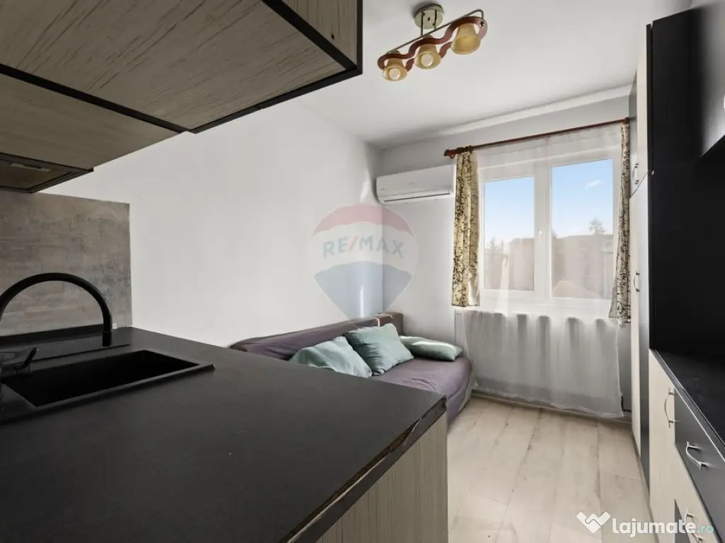 Garsonieră renovată, complet mobilată 