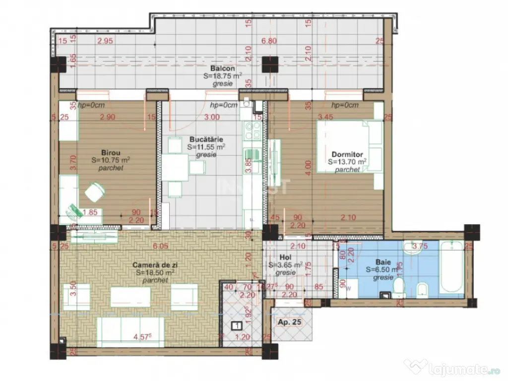 COMISION 0%! PENTHOUSE 3 CAMERE CU TERASA 19MP BLOC NOU LIFT 