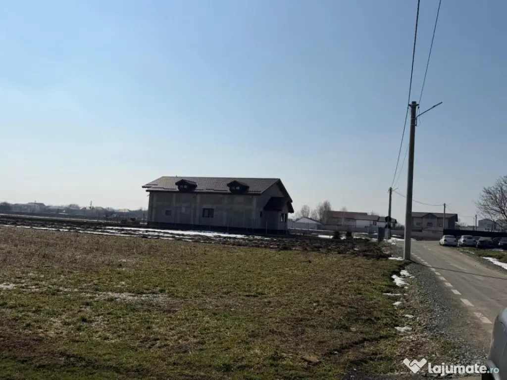 Domnești, teren langa pădure, 420mp, utilități, deschid