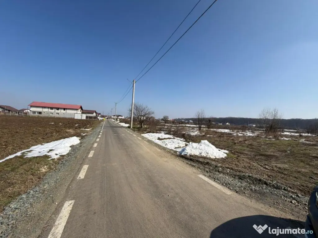 Domnești, teren langa pădure, 420mp, utilități, deschid