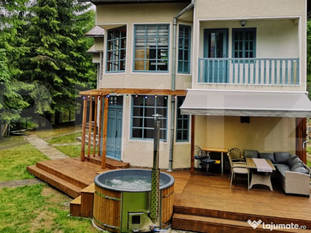 Investiție rară la Colibița – 3 cabane aproape de lac, 