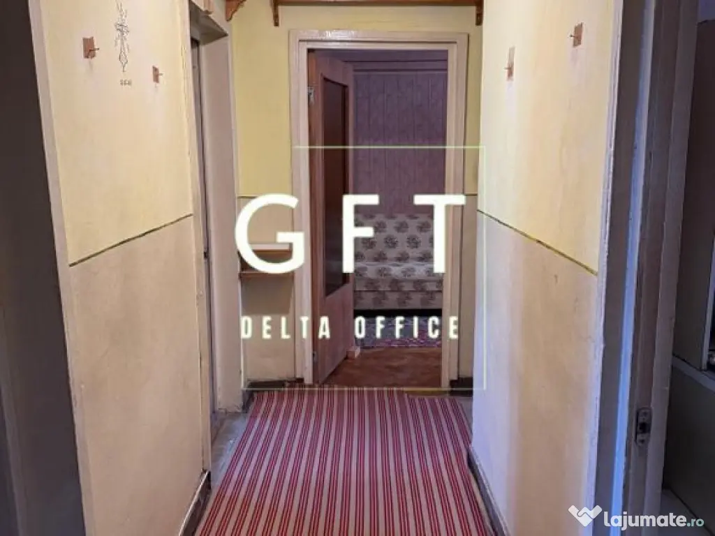 Apartament 3 camere, 63 mp, parter, zona 1 Decembrie 