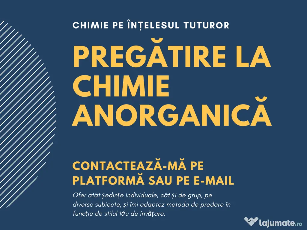 Meditații Fizică & Chimie Anorganică | Pregătire Gimnaziu, BAC, Admitere 