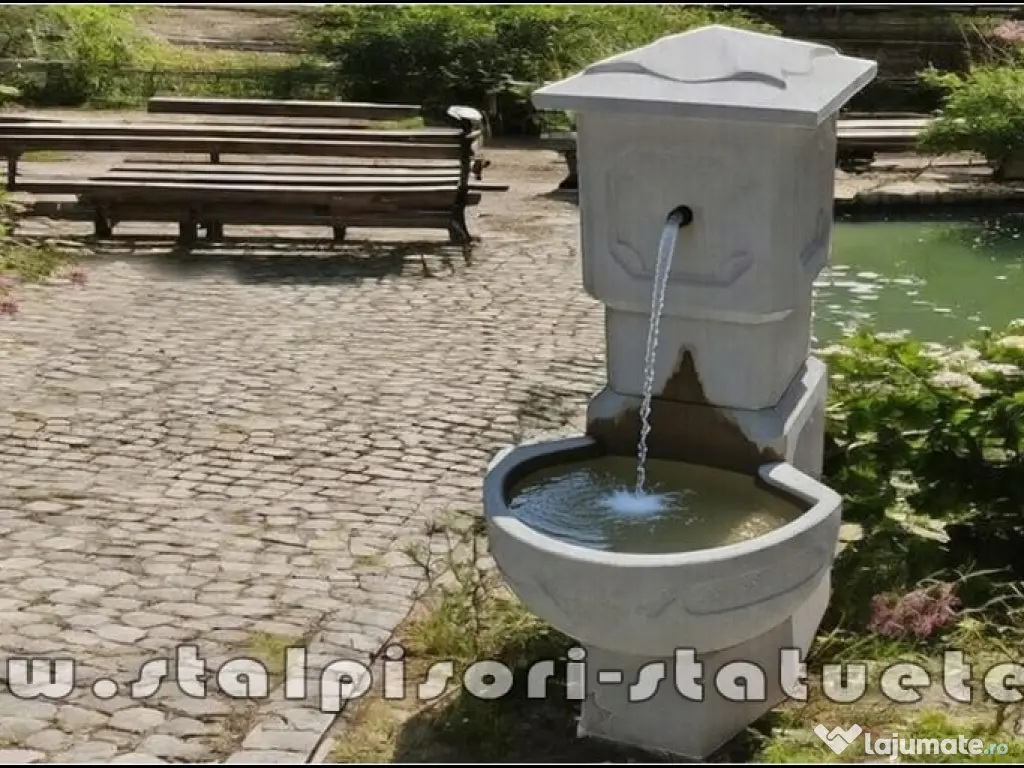 Cișmea apă cucrentă, gri natural, model C3. 