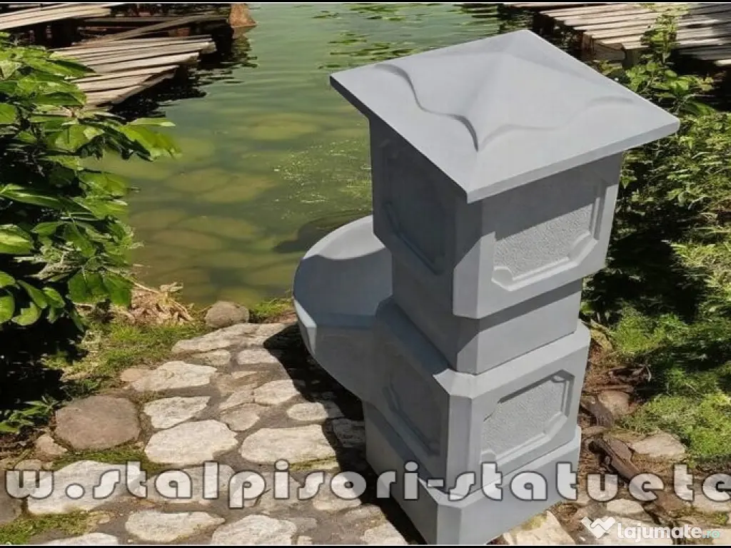 Cișmea apă cucrentă, gri natural, model C3. 