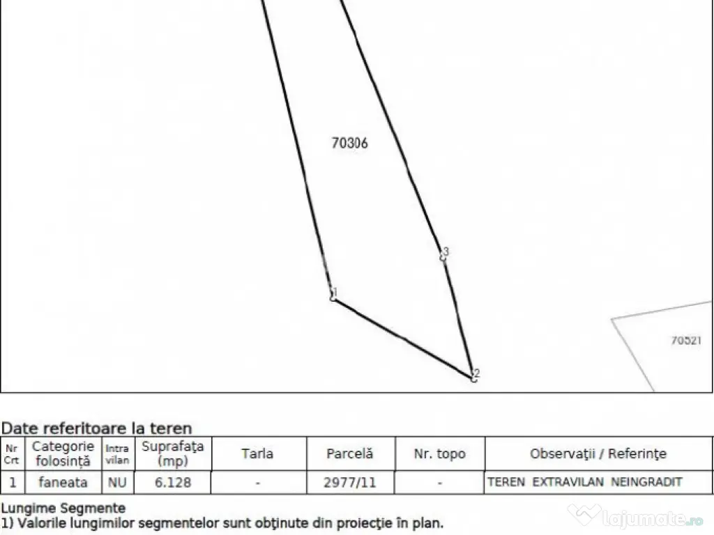 Faneata Miraslau sub padure, panorama asupra satului si vaii 