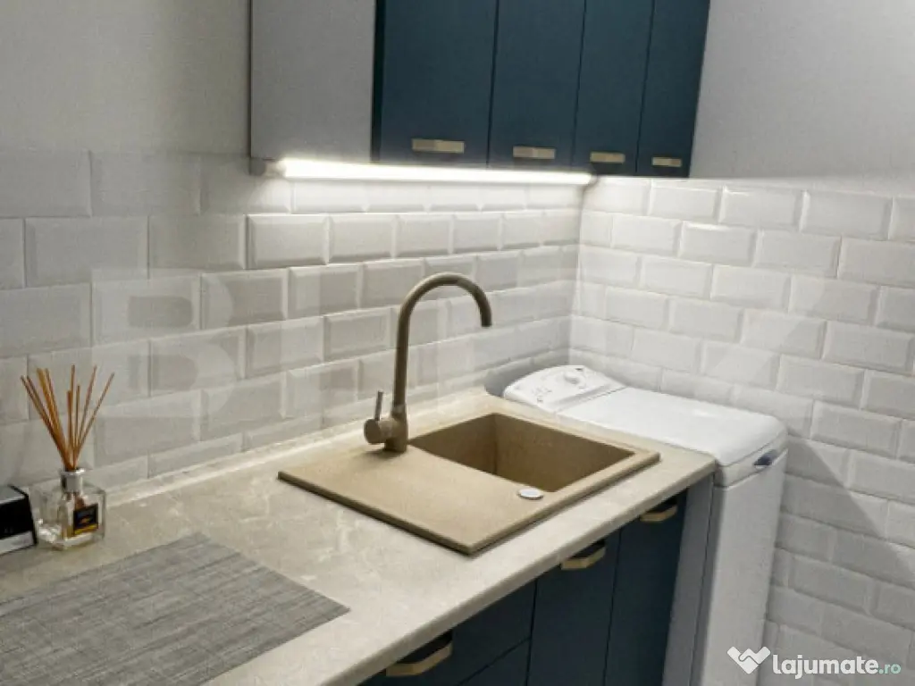 Garsoniera moderna, 22 mp, Marasti- IRA, centrala proprie! 