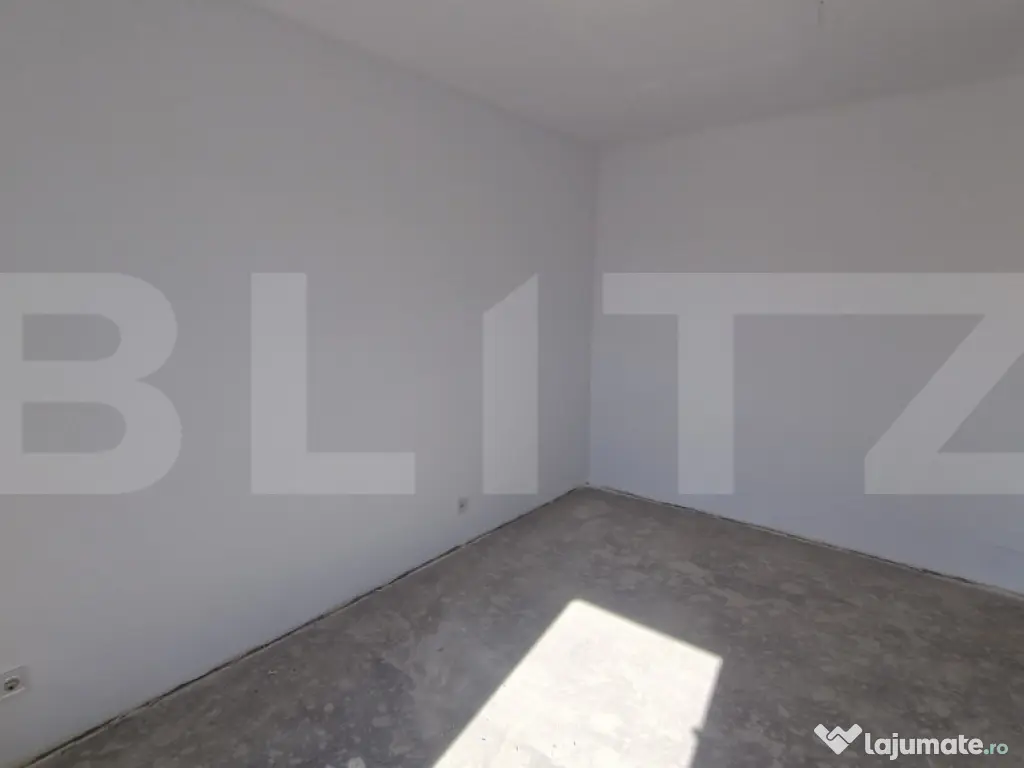 Apartament cu 2 camere, semifinisat, parcare subterana, zona