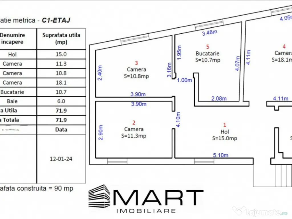 Casa individuala 150mp cartier Strand 