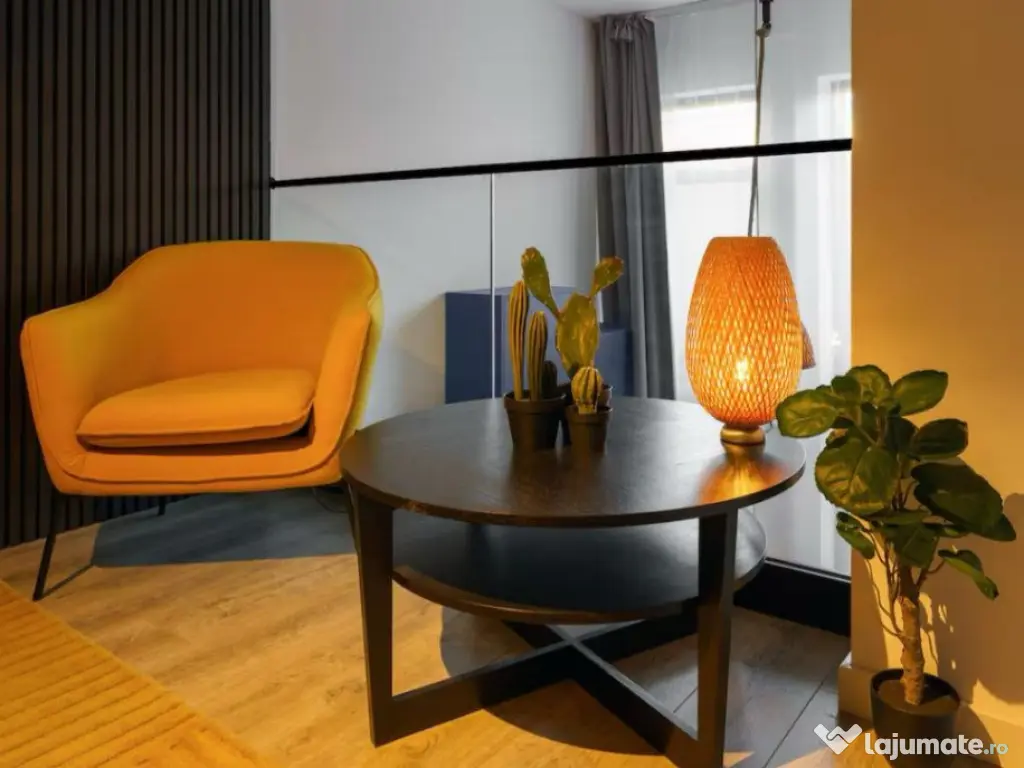 Studio 2 cam modern cu scară interioară,mobilat si utilat,Colentina