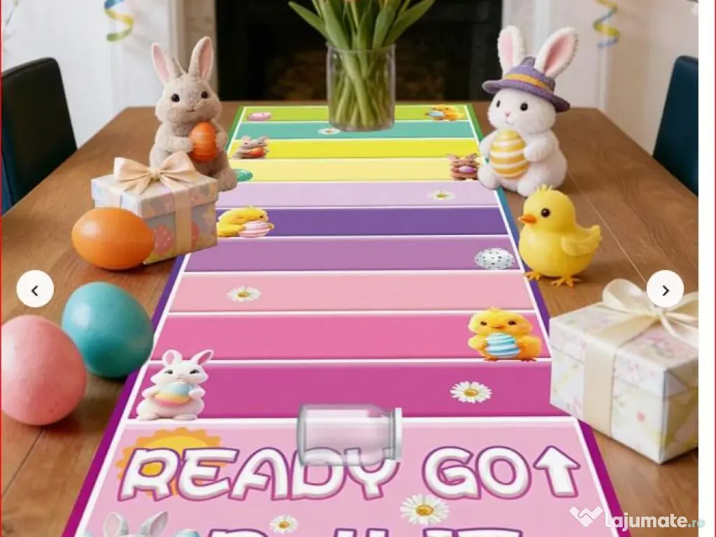 Joc de masă de Paște „Ready, Set, Roll It” – Distracție pentru toată familia 